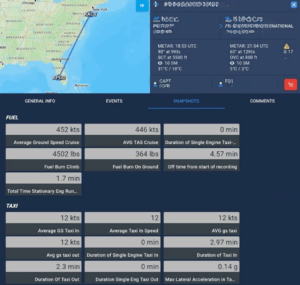 SARA PWI Main Flight Screen